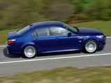 BMW M5 UK-spec (E60) 2005–09 wallpapers