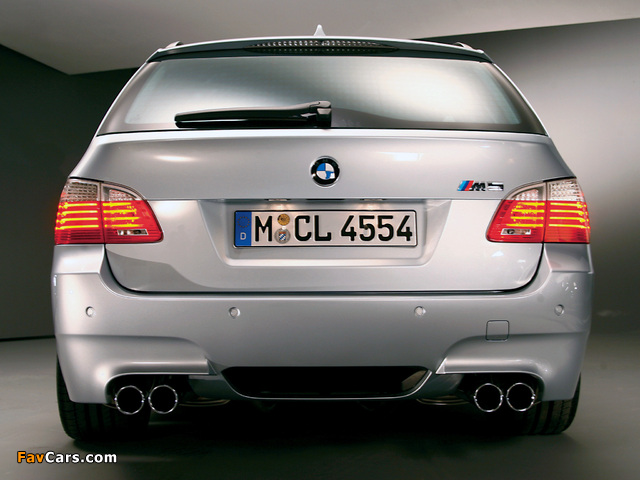 BMW M5 Touring (E61) 2007–10 wallpapers (640 x 480)