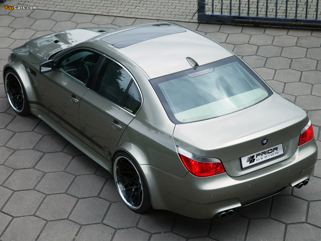 Prior-Design BMW M5 Sedan (E60) 2009–10 wallpapers (1024 x 768)