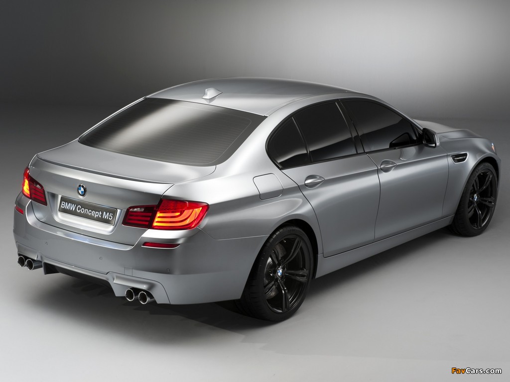 BMW Concept M5 (F10) 2011 wallpapers (1024 x 768)