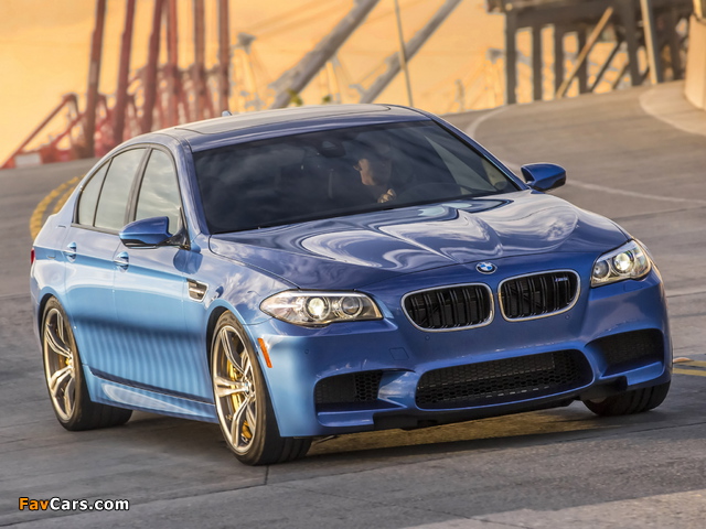 BMW M5 US-spec (F10) 2013 wallpapers (640 x 480)