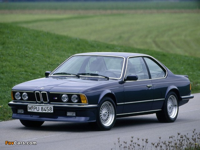 BMW M635CSi (E24) 1984–88 pictures (640 x 480)