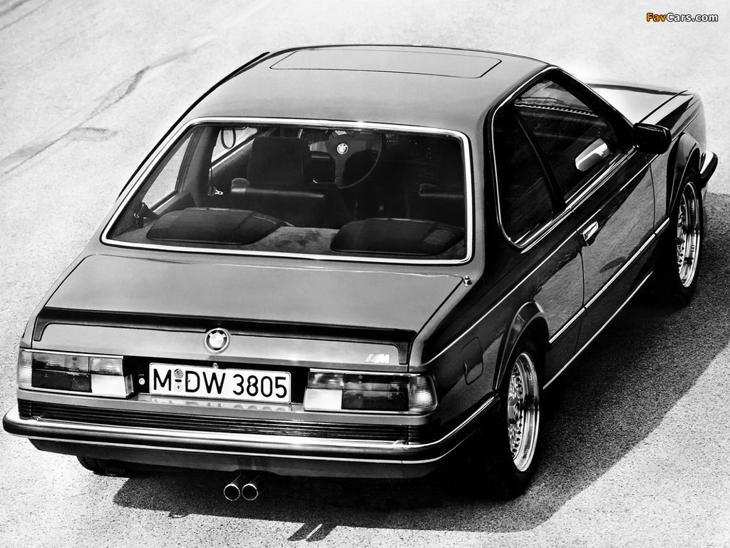 BMW M635 CSi (E24) 1984–88 pictures (1024 x 768)