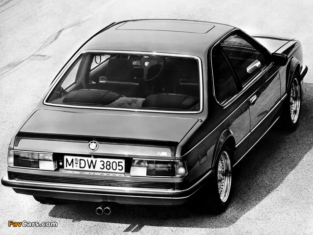 BMW M635 CSi (E24) 1984–88 pictures (640 x 480)