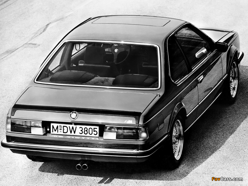 BMW M635 CSi (E24) 1984–88 pictures (800 x 600)