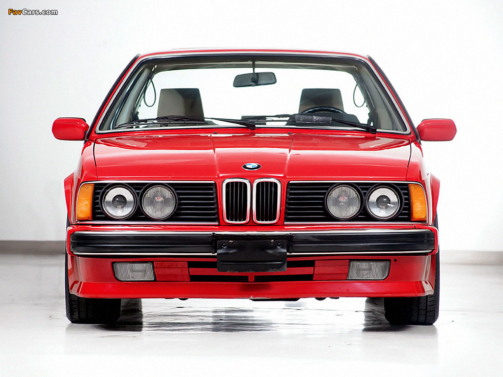 BMW M6 (E24) 1986–88 photos (1024 x 768)