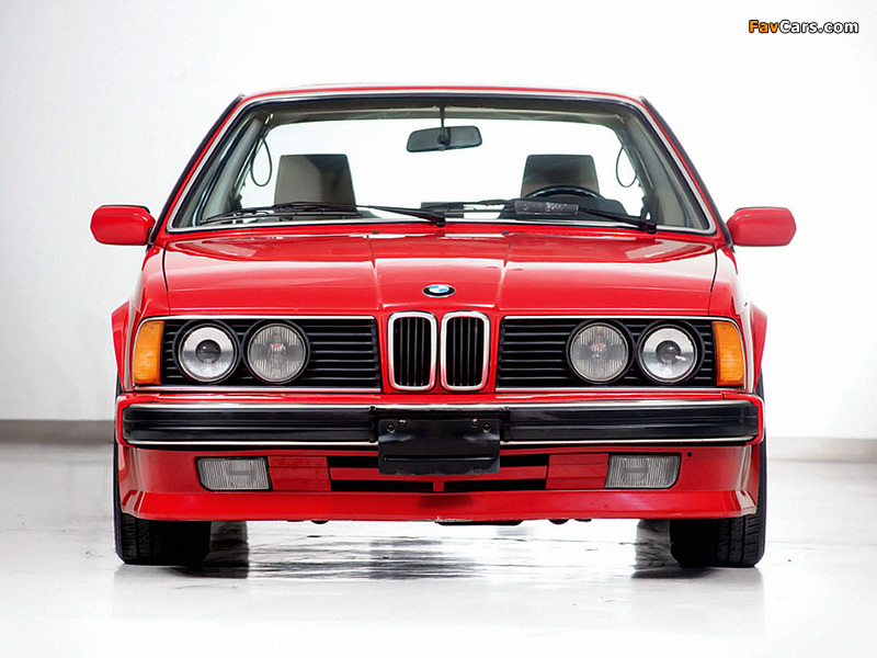 BMW M6 (E24) 1986–88 photos (800 x 600)