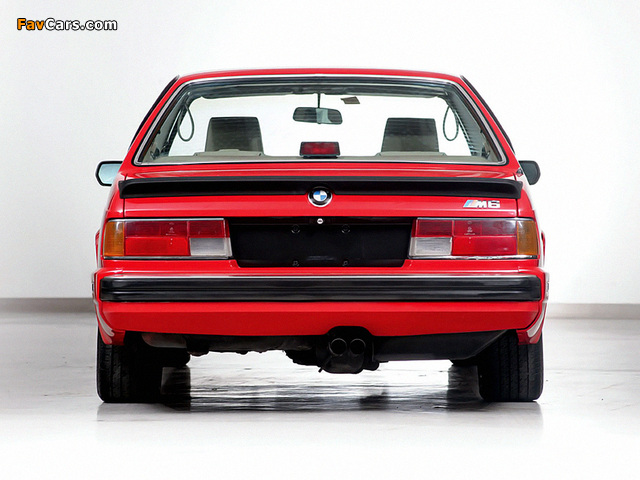 BMW M6 (E24) 1986–88 wallpapers (640 x 480)