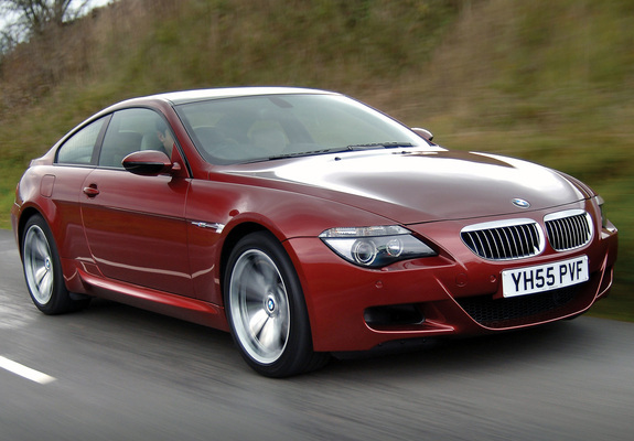 BMW M6 UK-spec (E63) 2005–10 photos