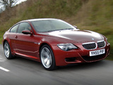 BMW M6 UK-spec (E63) 2005–10 photos