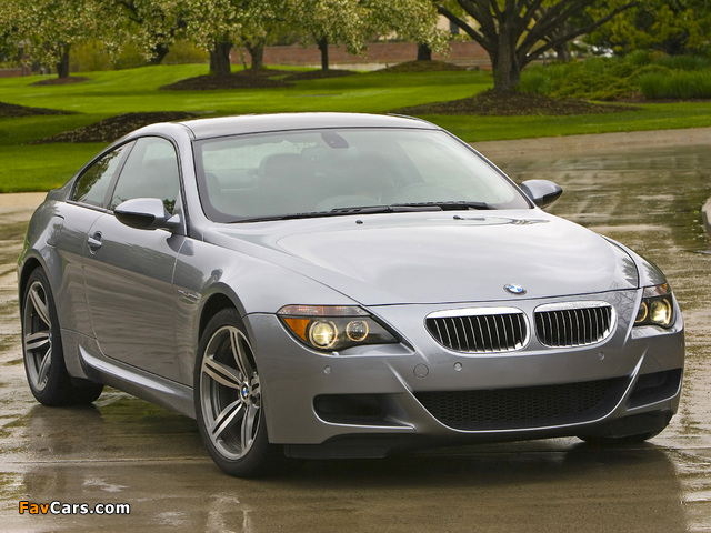 BMW M6 US-spec (E63) 2006–10 photos (640 x 480)
