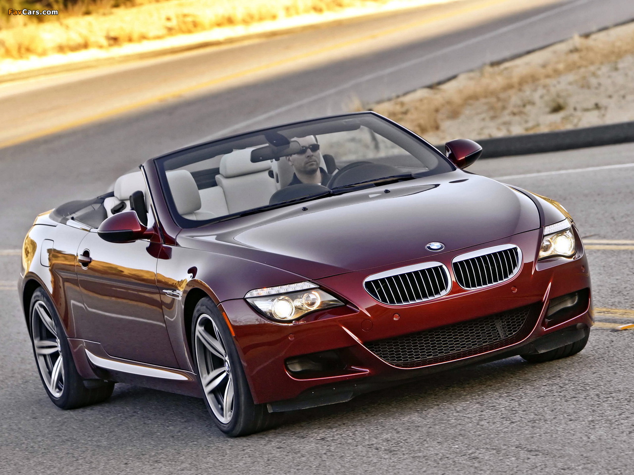 BMW M6 Cabrio US-spec (E64) 2006–10 wallpapers (1280 x 960)