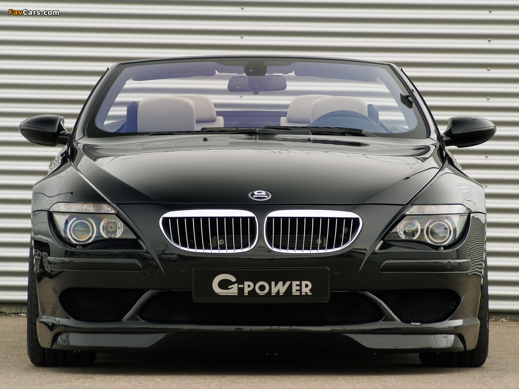 G-Power BMW M6 Hurricane Cabrio (E64) 2008–10 images (1024 x 768)