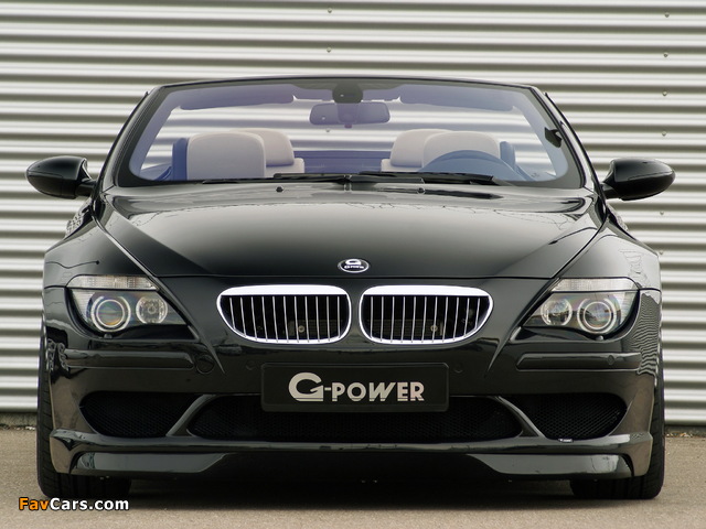 G-Power BMW M6 Hurricane Cabrio (E64) 2008–10 images (640 x 480)