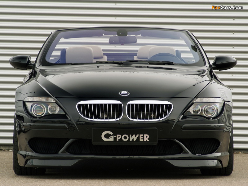 G-Power BMW M6 Hurricane Cabrio (E64) 2008–10 images (800 x 600)