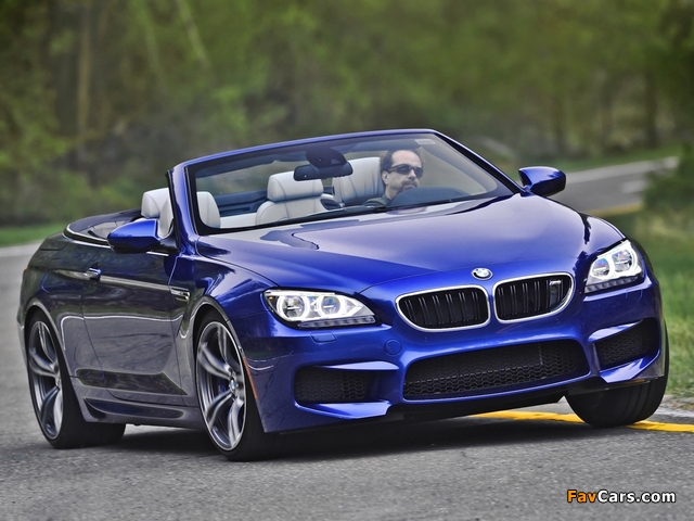 BMW M6 Cabrio US-spec (F12) 2012 images (640 x 480)