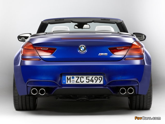 BMW M6 Cabrio (F12) 2012 images (640 x 480)