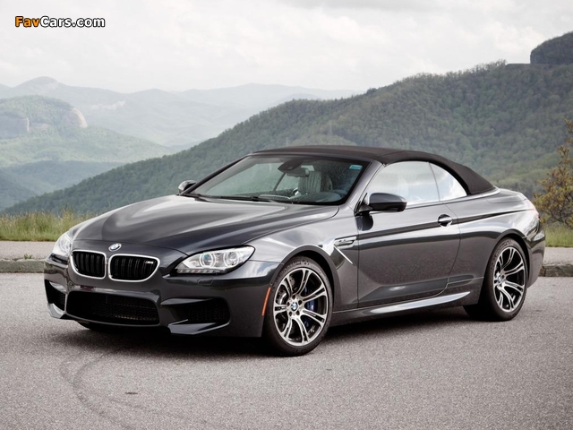 BMW M6 Cabrio US-spec (F12) 2012 photos (640 x 480)