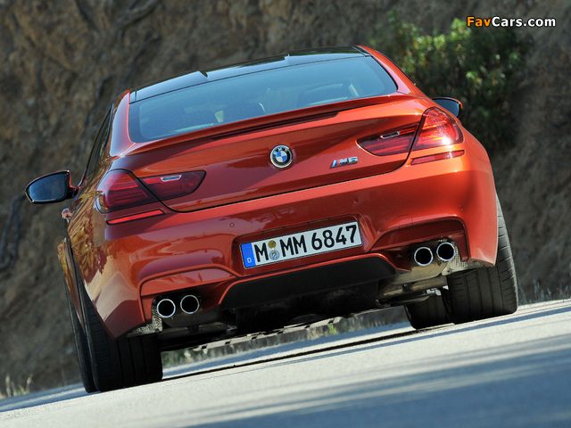 BMW M6 Coupe (F13) 2012 photos (640 x 480)