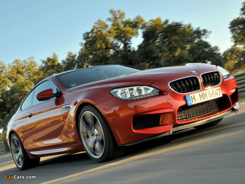 BMW M6 Coupe (F13) 2012 photos (800 x 600)