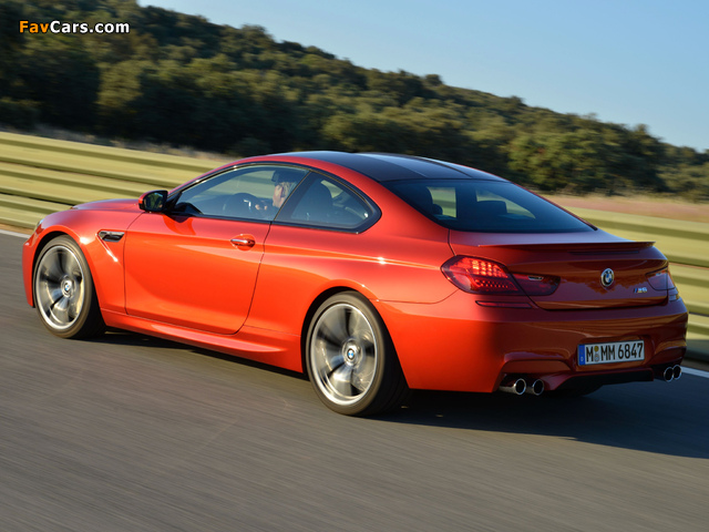 BMW M6 Coupe (F13) 2012 photos (640 x 480)