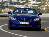 BMW M6 Cabrio ZA-spec (F12) 2012 photos