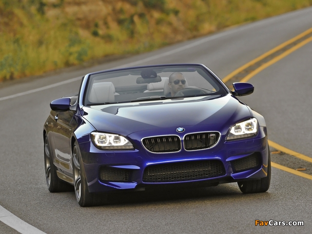 BMW M6 Cabrio US-spec (F12) 2012 photos (640 x 480)