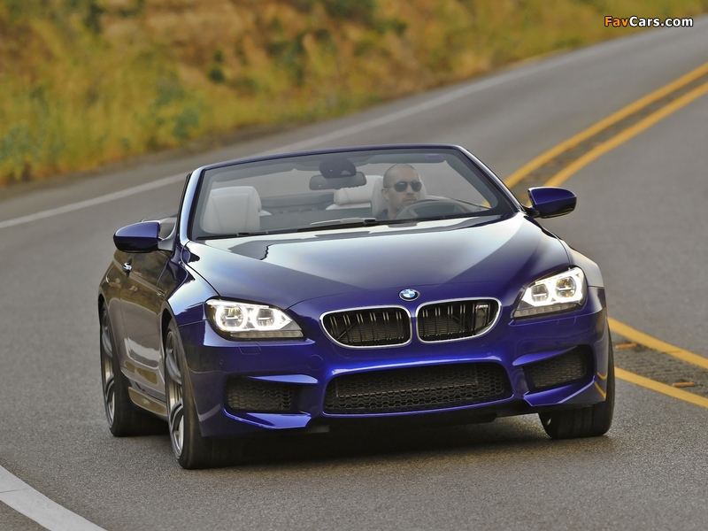 BMW M6 Cabrio US-spec (F12) 2012 photos (800 x 600)