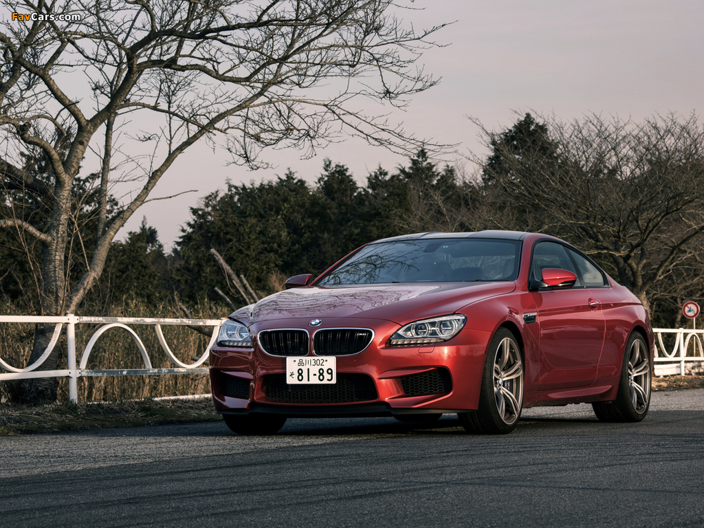 BMW M6 Coupe JP-spec (F13) 2012 pictures (1024 x 768)