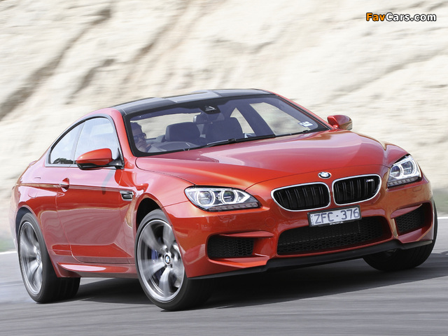 BMW M6 Coupe AU-spec (F13) 2012 pictures (640 x 480)