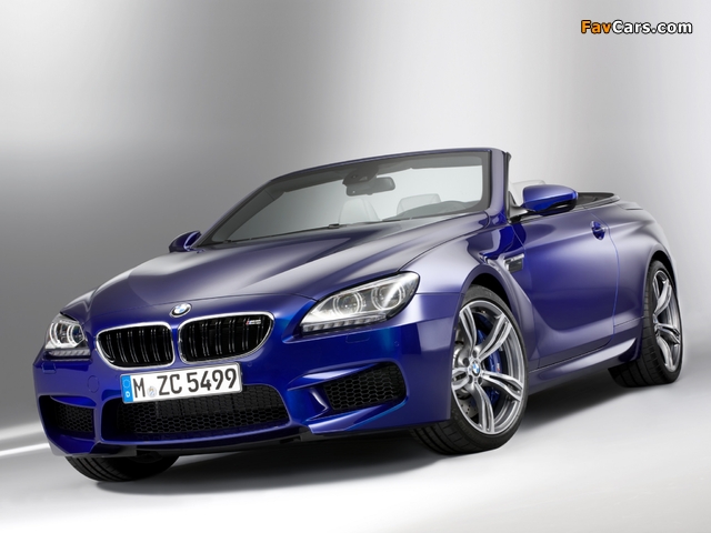 BMW M6 Cabrio (F12) 2012 pictures (640 x 480)