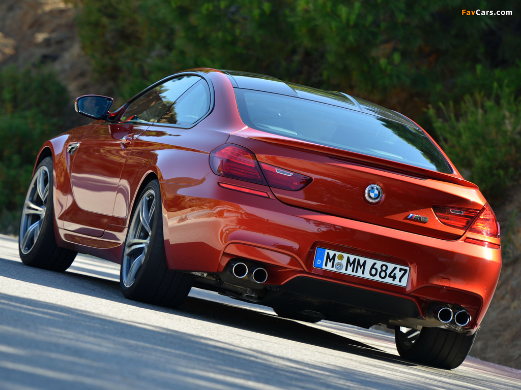 BMW M6 Coupe (F13) 2012 wallpapers (1024 x 768)