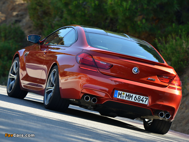 BMW M6 Coupe (F13) 2012 wallpapers (640 x 480)