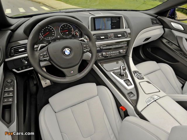 BMW M6 Cabrio US-spec (F12) 2012 wallpapers (640 x 480)