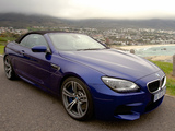 BMW M6 Cabrio ZA-spec (F12) 2012 wallpapers