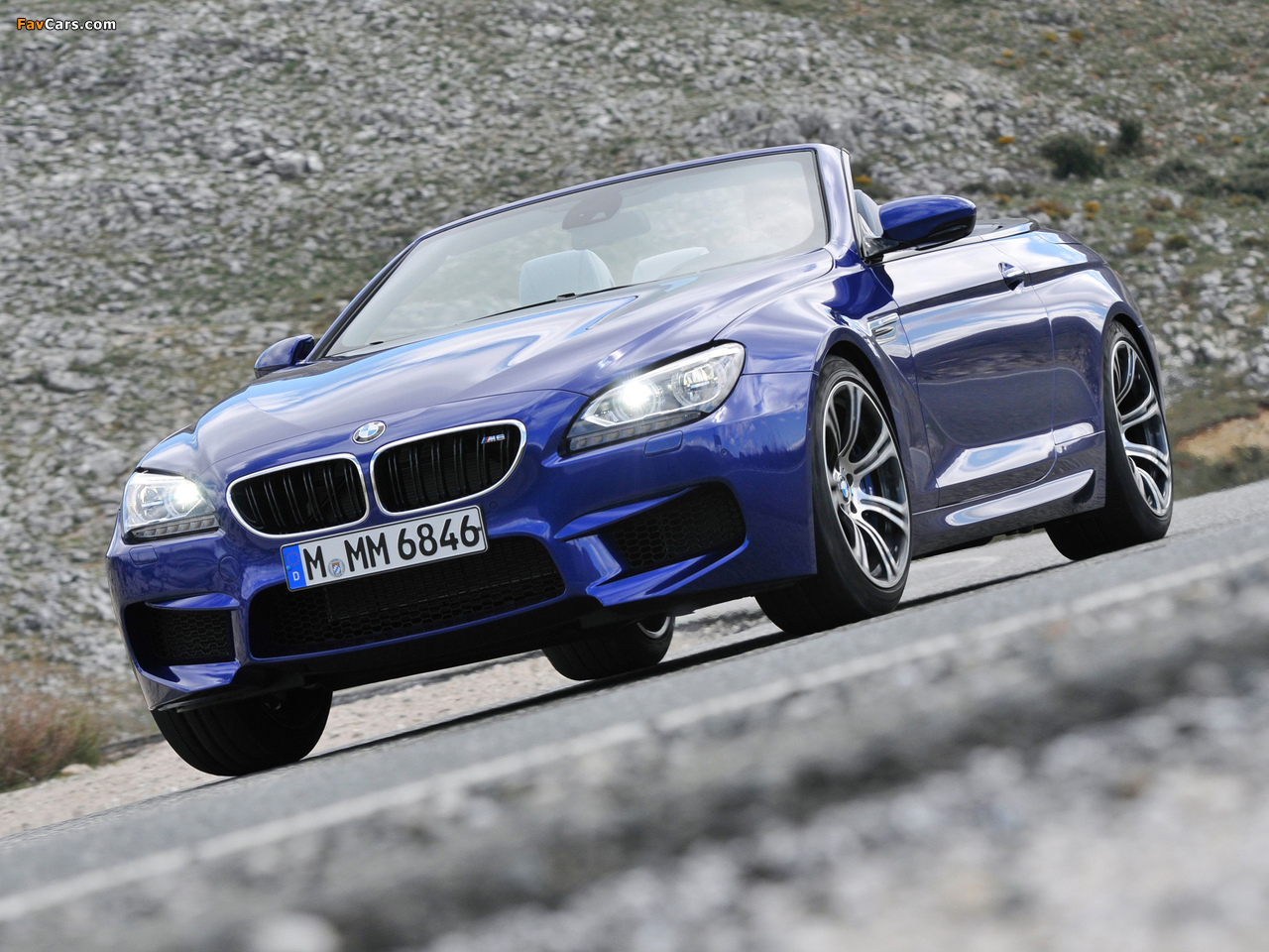 BMW M6 Cabrio (F12) 2012 wallpapers (1280 x 960)