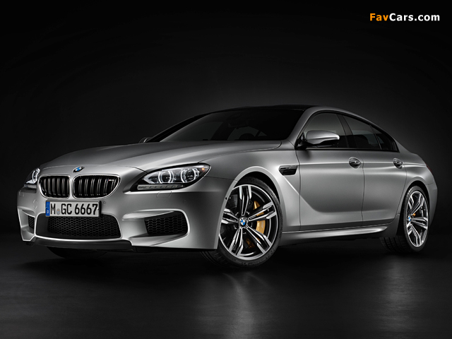BMW M6 Gran Coupe (F06) 2013 photos (640 x 480)