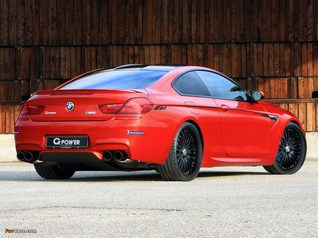 G-Power BMW M6 Coupe (F13) 2013 wallpapers (1024 x 768)