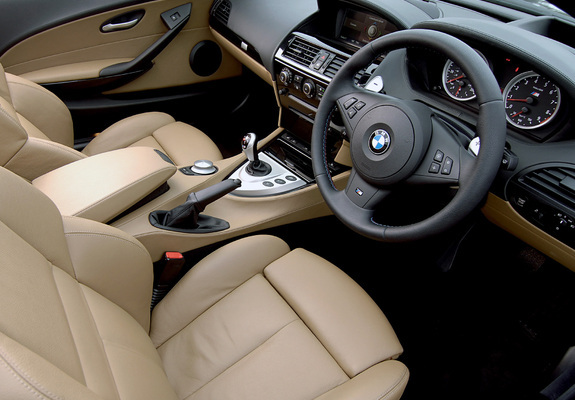 Images of BMW M6 Cabrio UK-spec (E64) 2007–10