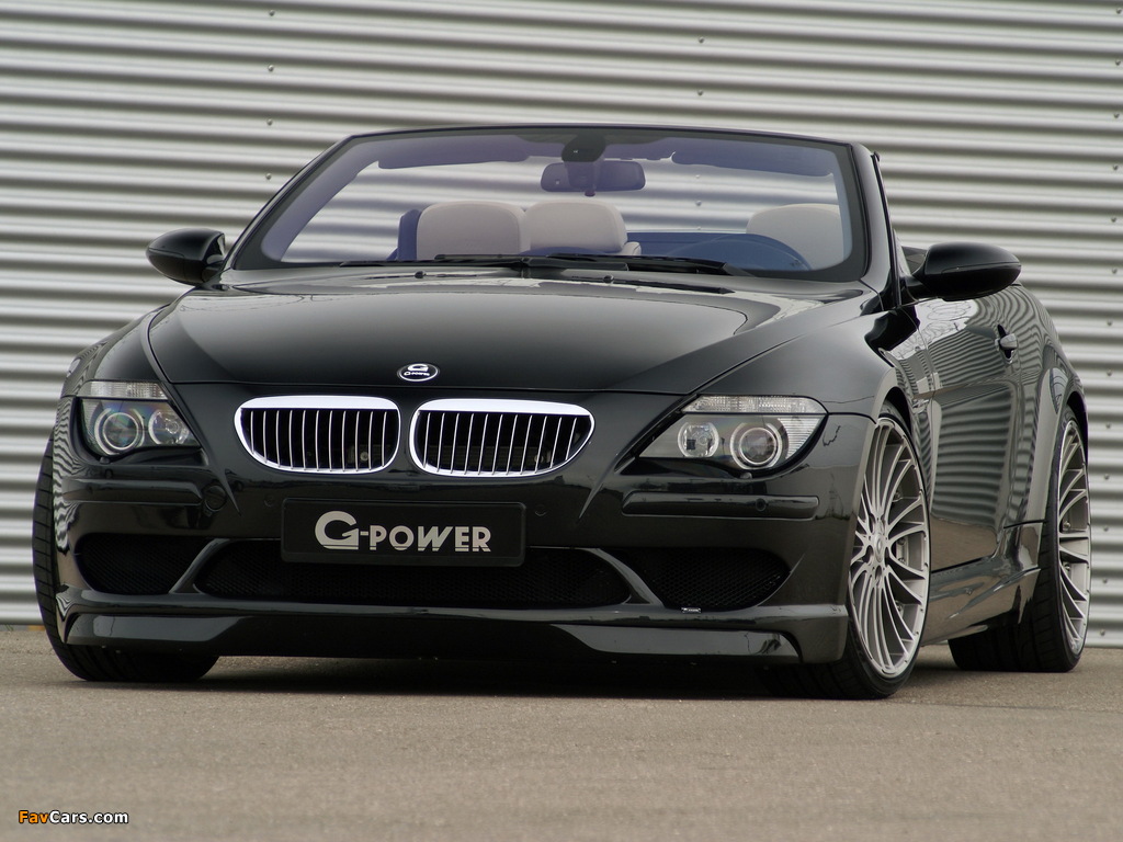 Images of G-Power BMW M6 Hurricane Cabrio (E64) 2008–10 (1024 x 768)