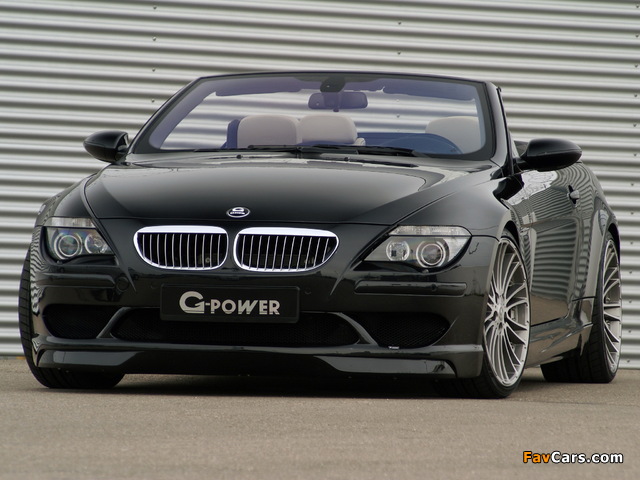 Images of G-Power BMW M6 Hurricane Cabrio (E64) 2008–10 (640 x 480)