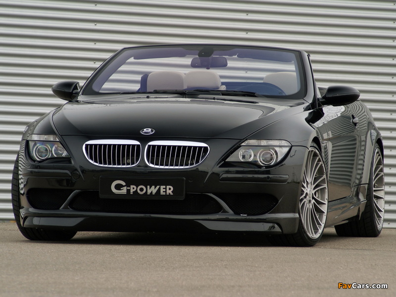 Images of G-Power BMW M6 Hurricane Cabrio (E64) 2008–10 (800 x 600)