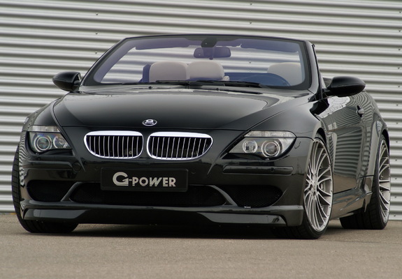 Images of G-Power BMW M6 Hurricane Cabrio (E64) 2008–10