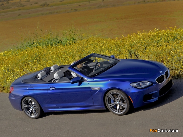 Images of BMW M6 Cabrio US-spec (F12) 2012 (640 x 480)