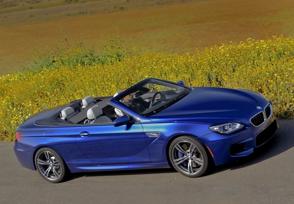 Images of BMW M6 Cabrio US-spec (F12) 2012