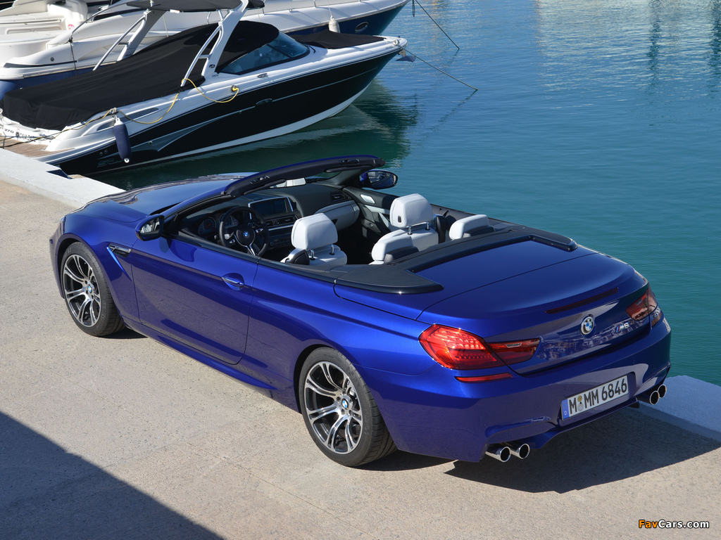 Images of BMW M6 Cabrio (F12) 2012 (1024 x 768)