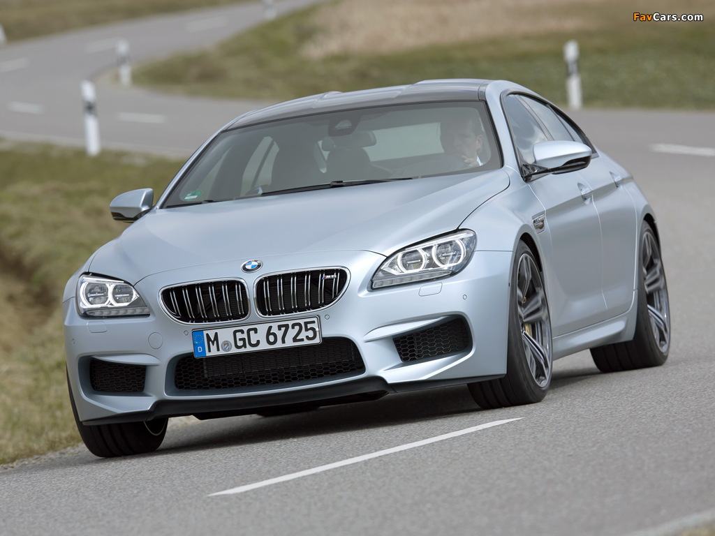 Images of BMW M6 Gran Coupe (F06) 2013 (1024 x 768)