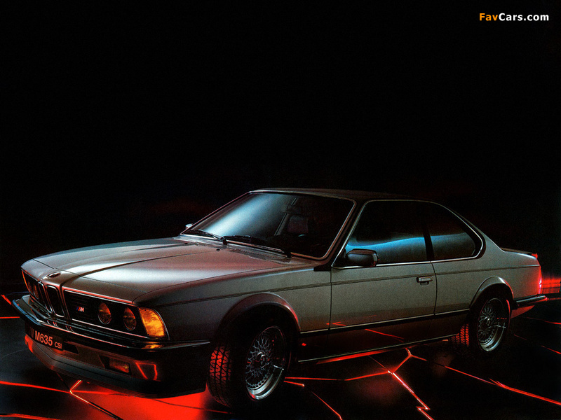 Photos of BMW M635CSi (E24) 1984–88 (800 x 600)