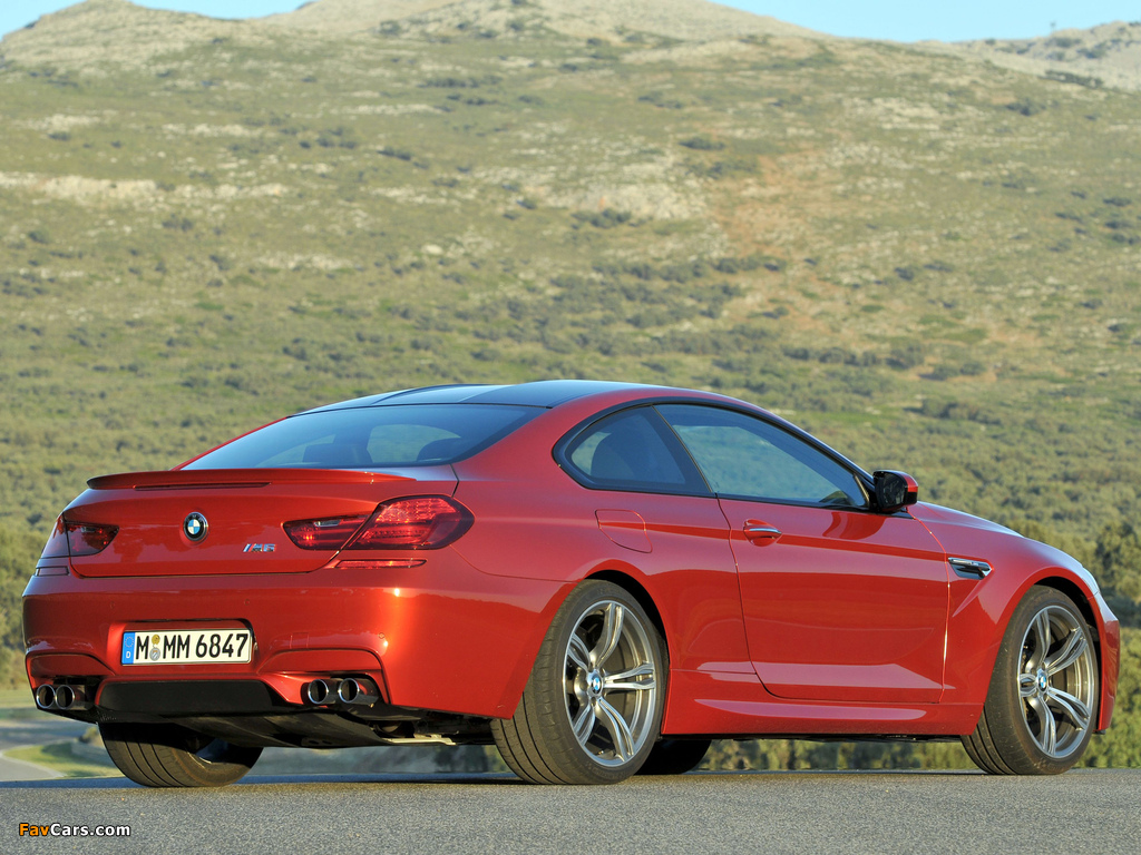 Photos of BMW M6 Coupe (F13) 2012 (1024 x 768)