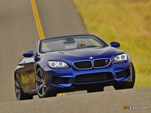 Photos of BMW M6 Cabrio US-spec (F12) 2012 (640 x 480)
